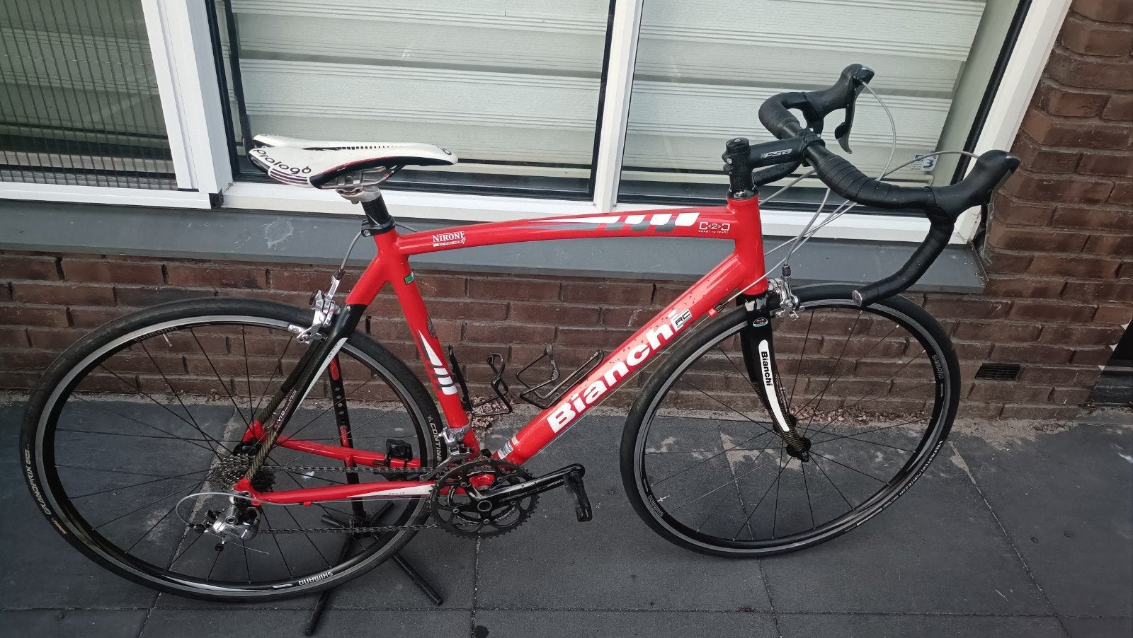 Bianchi Nirone 7  C2C  /Shimano Ultegra / Maat 56 cm, 28 inch, Velgrem, Aluminium, Zo goed als nieuw