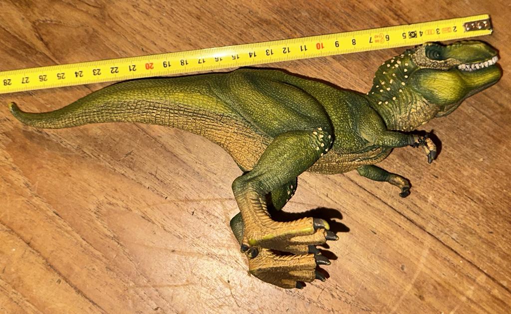 Schleich dinosaurus tyrannosaurus plm 28cm lang, Ophalen, Zo goed als nieuw