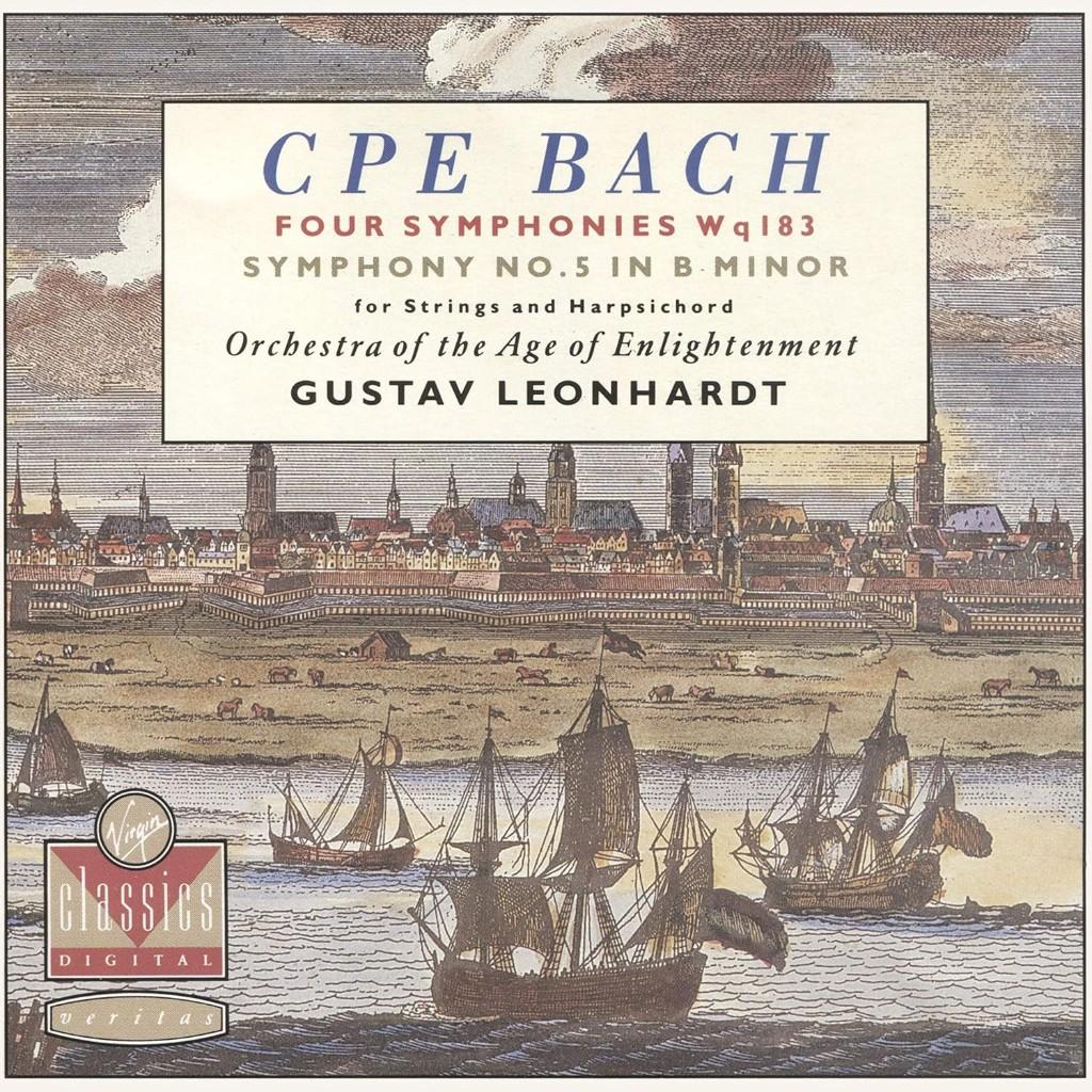 carl philipp emanuel Bach / 4 sinfonien, Ophalen of Verzenden, Classicisme, Gebruikt, Orkest of Ballet