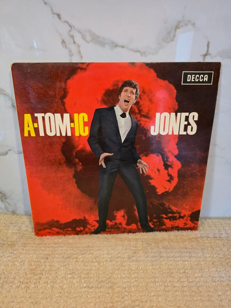 Tom Jones – A-Tom-ic Jones Decca Germany, Cd's en Dvd's, Vinyl | Pop, Ophalen of Verzenden, Gebruikt, 12 inch