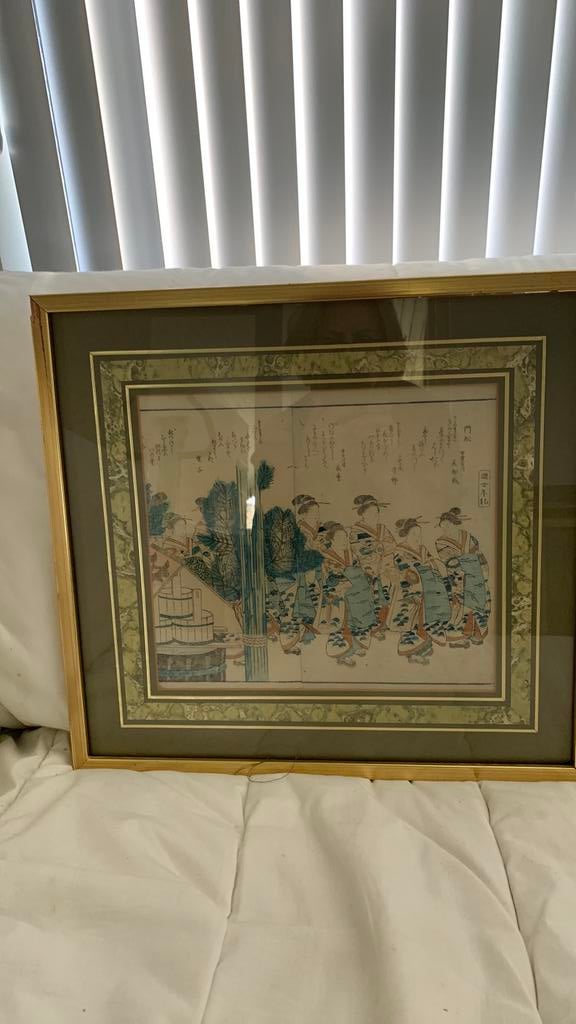Japanse print, Antiek en Kunst, Ophalen of Verzenden