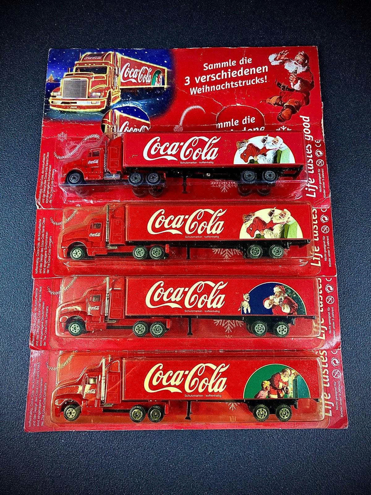 Coca-Cola Kersttrucks 4x, Ophalen of Verzenden, Zo goed als nieuw