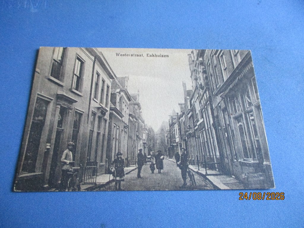 Enkhuizen (!927), Ophalen of Verzenden, Voor 1920, Gelopen, Noord-Holland