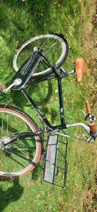 trek oslo deluxe transportfiets heren, Ophalen