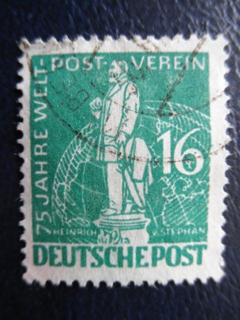 Postzegels Duitsland Berlijn 1949 UPU nr. 36 - cw. 20,00., Ophalen of Verzenden, BRD, Gestempeld