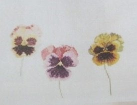 Borduurpatroon  Viooltjes  nr 5852 do, Verzenden, Nieuw, Handborduren, Patroon