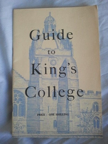 Guide to King's College / Aberdeen, Schotland, 1954, Europa, Ophalen of Verzenden, Gelezen, Overige merken