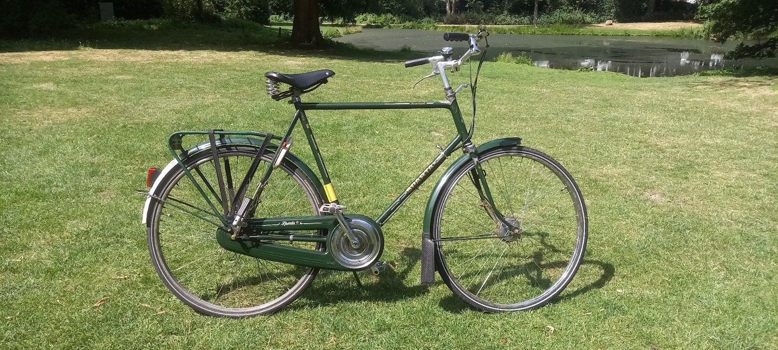 Sparta herenfiets jaren '70 - Forrestgreen - Topconditie, Ophalen, Sparta, Versnellingen, Zo goed als nieuw