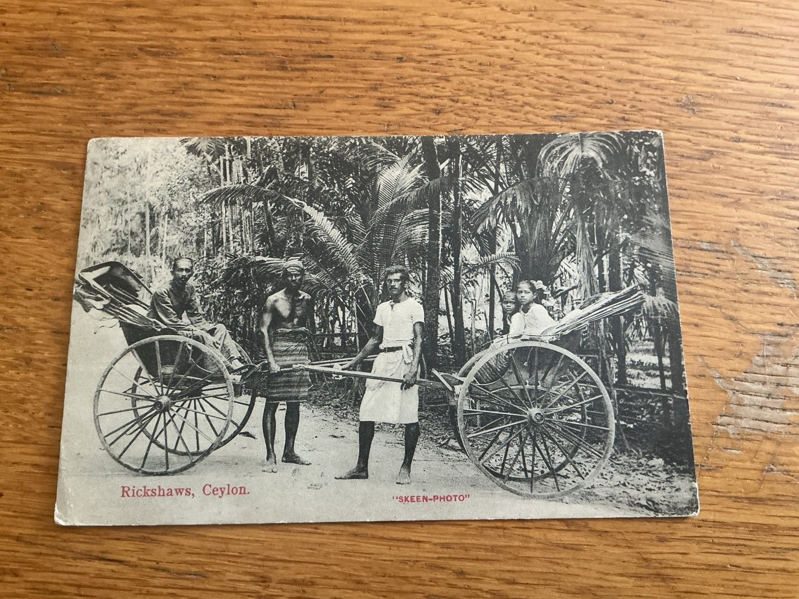 U103 Ceylon Rickshaws, Ophalen of Verzenden