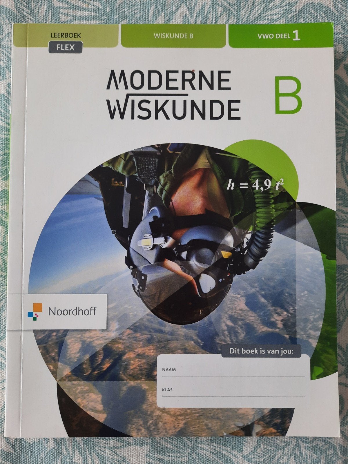 Moderne Wiskunde B VWO Deel 1 Leerboek Flex Noordhoff, Boeken, Ophalen of Verzenden, Beta, Zo goed als nieuw, WO