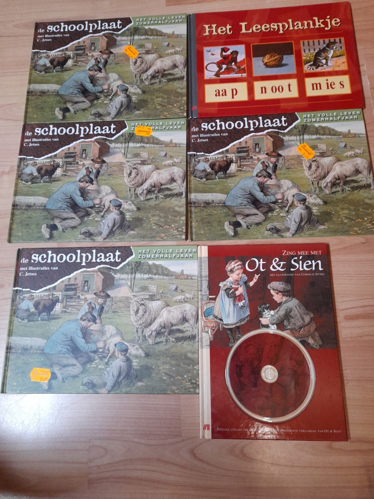 6 boeken schoolplaat leesplankje enz, Ophalen, Zo goed als nieuw, Non-fictie
