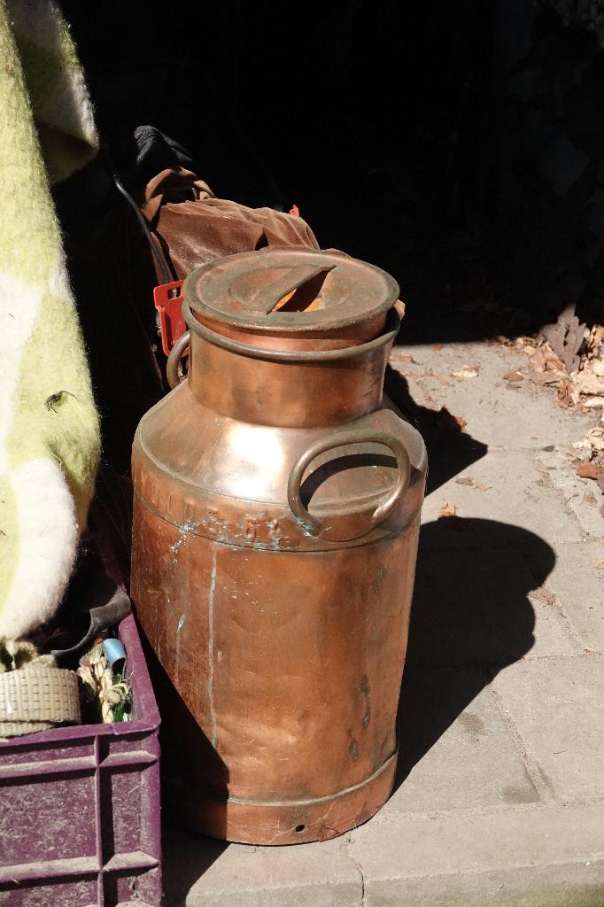 melkbus verkoperd 30 liter, Antiek en Kunst, Curiosa en Brocante, Ophalen