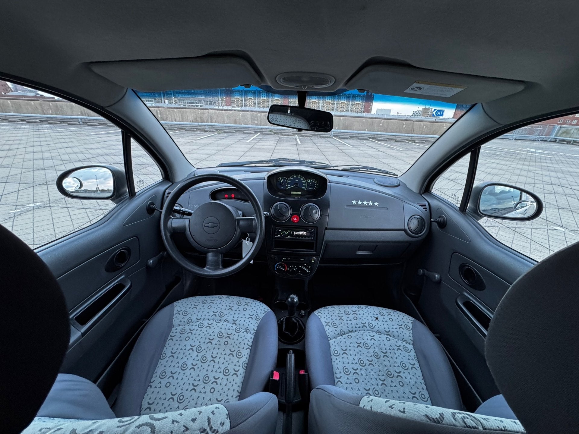 Chevrolet Matiz 0.8 Pure PARKEERSENSOREN APK LAGE KM-NAP, Auto's, Voorwielaandrijving, Dealer onderhouden, Stof, Gebruikt