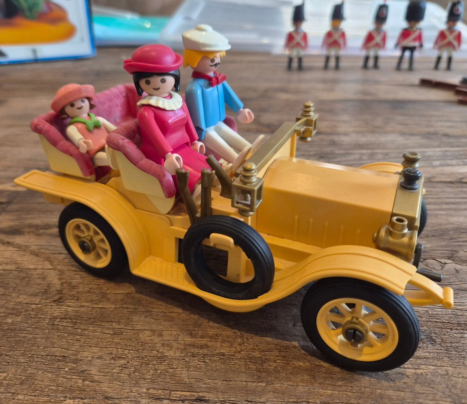 Playmobil Vintage 7155 Rosa Auto met Figuren, Ophalen of Verzenden, Zo goed als nieuw