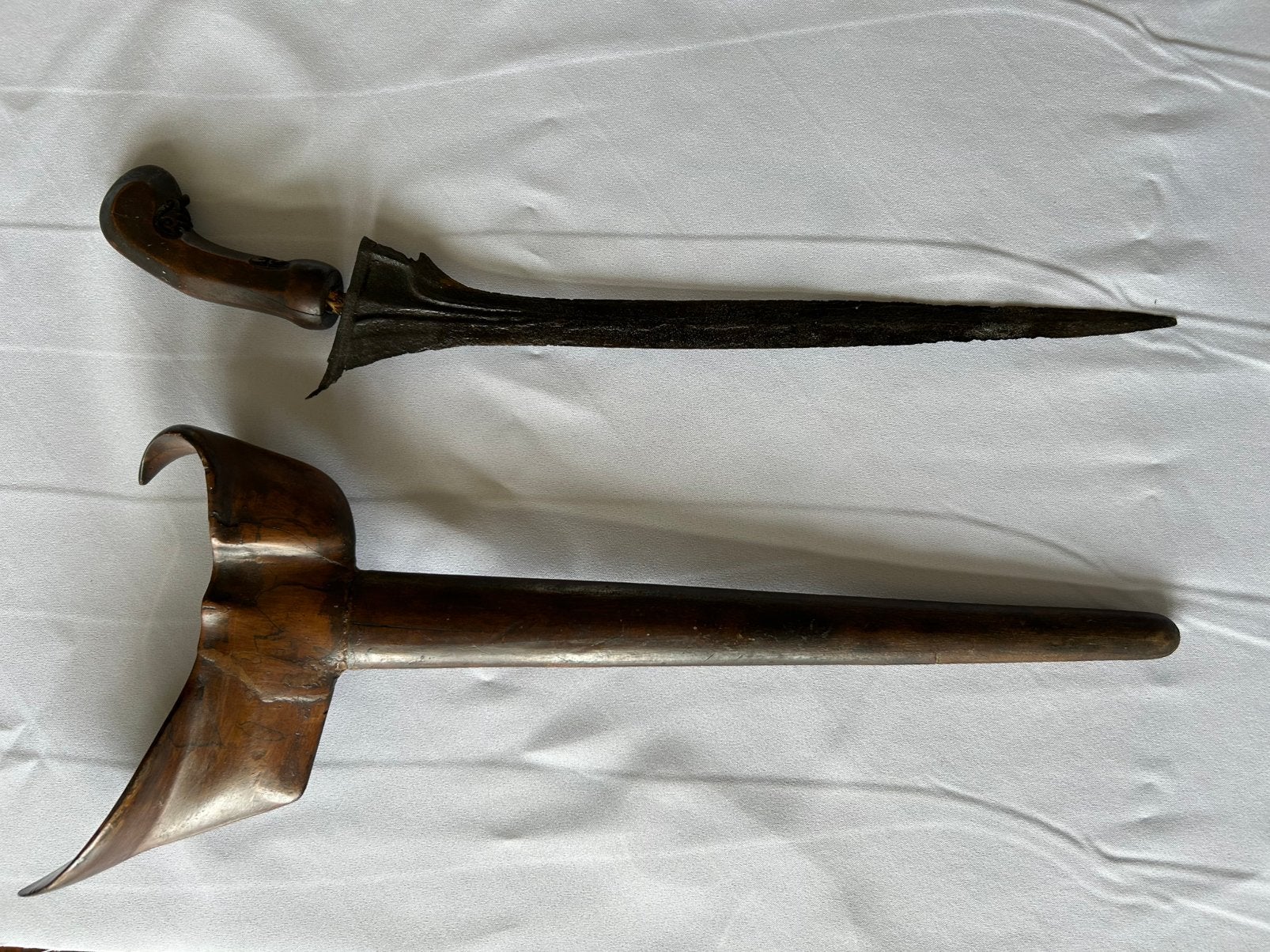 Antieke Javaanse rechte keris, Ophalen of Verzenden