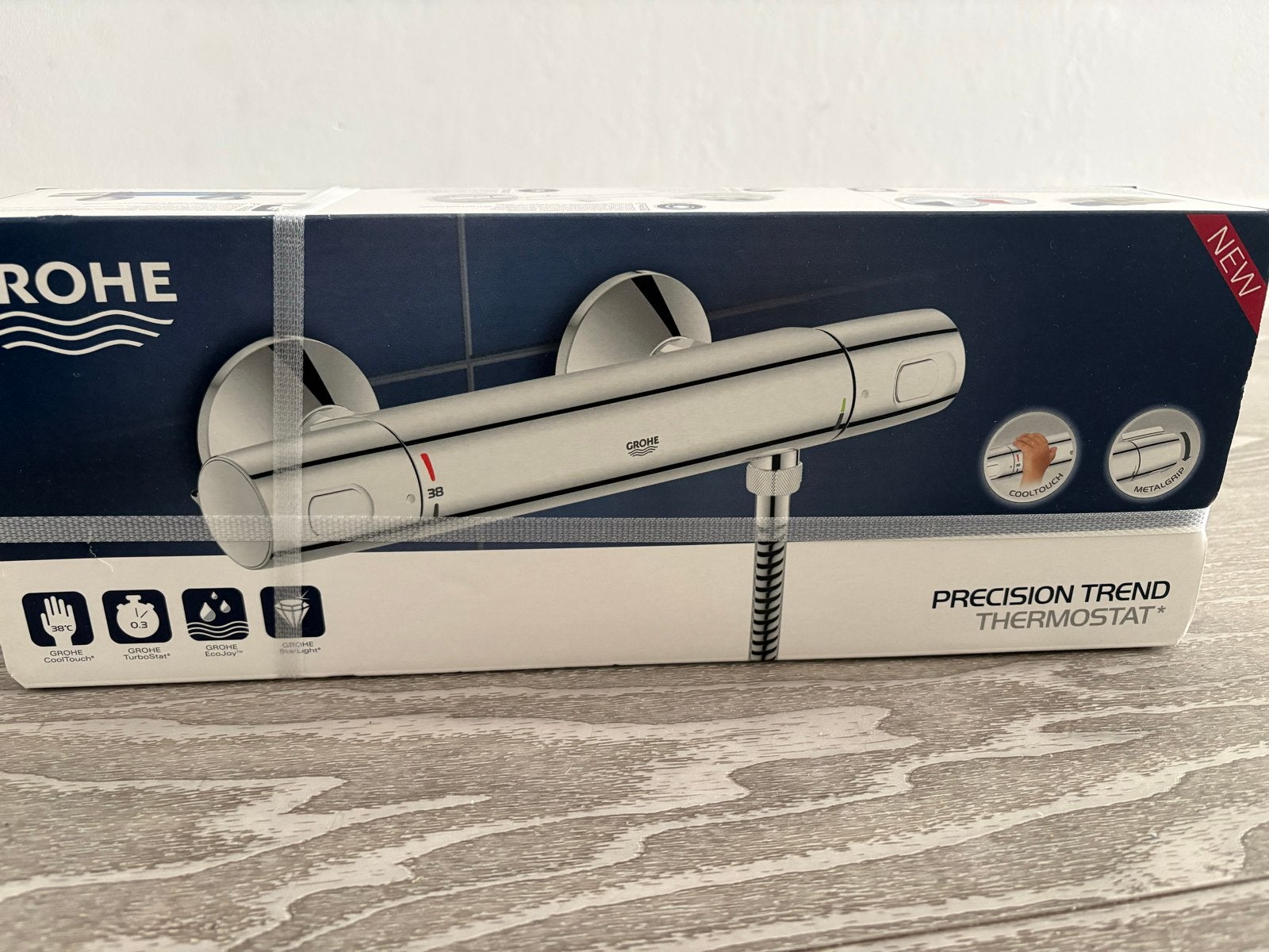 Grohe Precision Trend Thermostatische Douchekraan Nieuw, Ophalen, Nieuw, Chroom, Douche