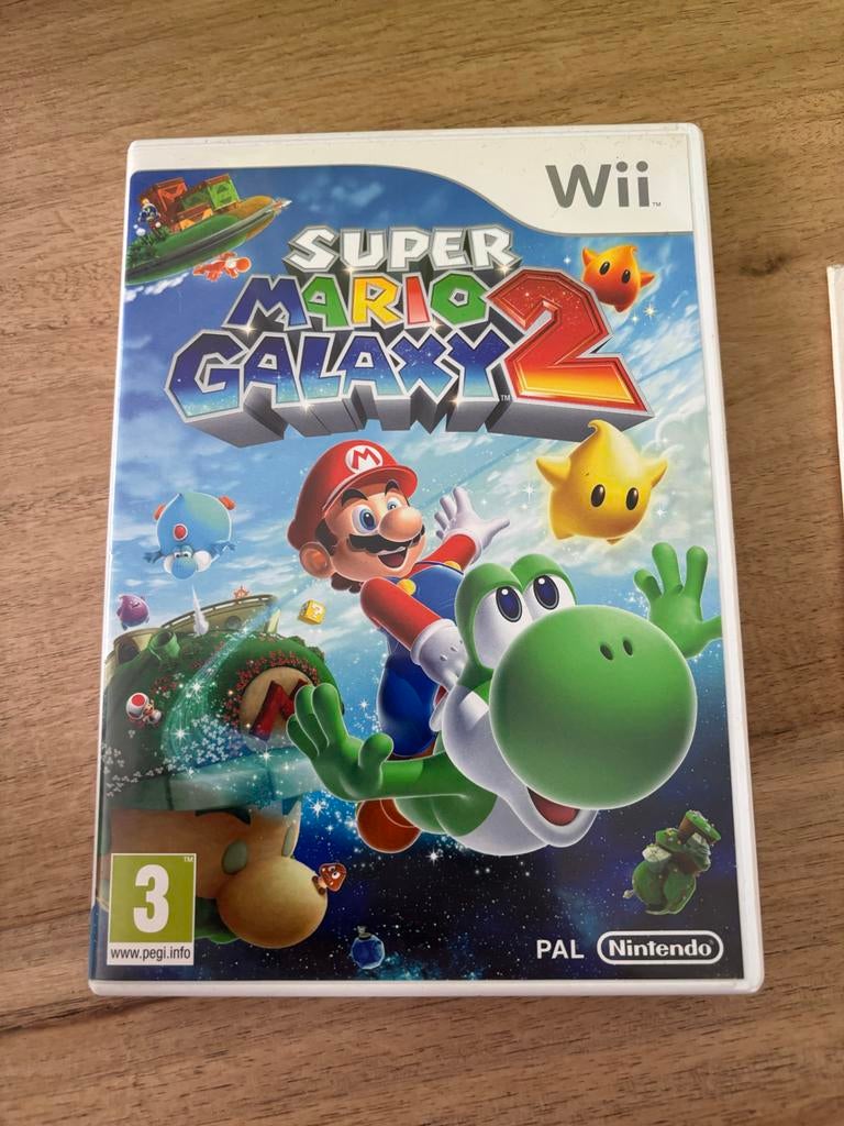 Super Mario Galaxy 2 voor de Nintendo Wii met guide, Gebruikt, 2 spelers, Eén computer, Ophalen of Verzenden