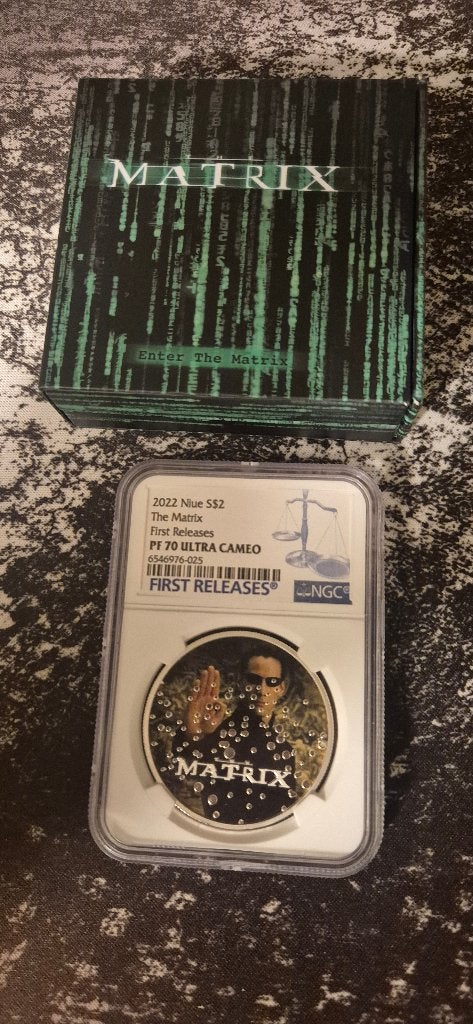 Matrix 1 oz nieu 2022, Ophalen of Verzenden, Zilver
