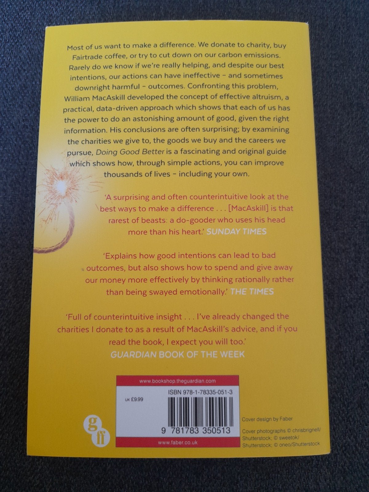 Doing Good Better, William MacAskill, effective altruism, Ophalen of Verzenden, Zo goed als nieuw
