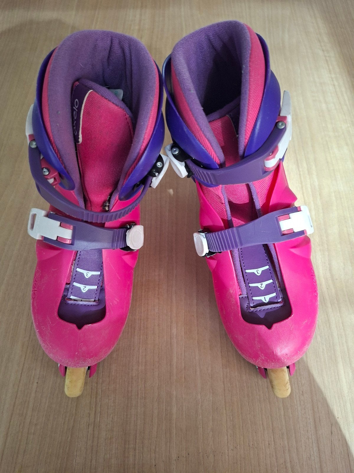 Oxelo kinderskates maat 32-34, Kinderen, Inline skates 4 wielen, Ophalen, Overige merken