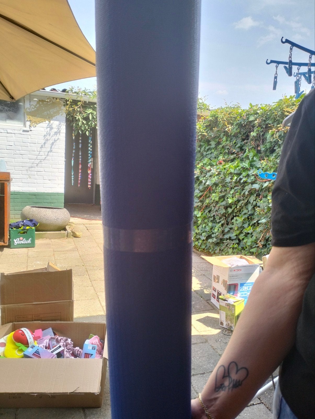 Styletics Bodembeschermingsmat 160x80 blauw, Ophalen of Verzenden, Nieuw