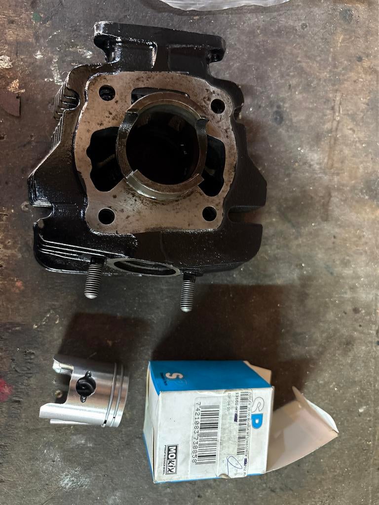 Honda MT5 Cilinder met Zuiger - Mokix 39.00mm, Fietsen en Brommers, Ophalen of Verzenden, Gebruikt, Cilinder