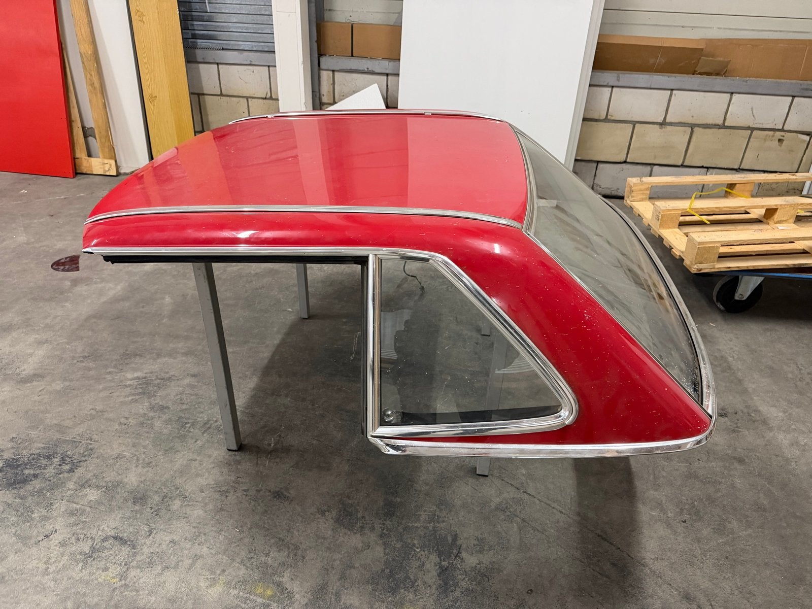 Originele Rode Hardtop Mercedes-Benz SL R107, Auto-onderdelen, Ophalen, Gebruikt, Mercedes-Benz