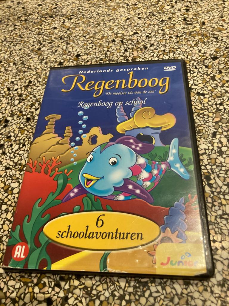 Dvd regenboog vis, Alle leeftijden, Ophalen of Verzenden, Zo goed als nieuw