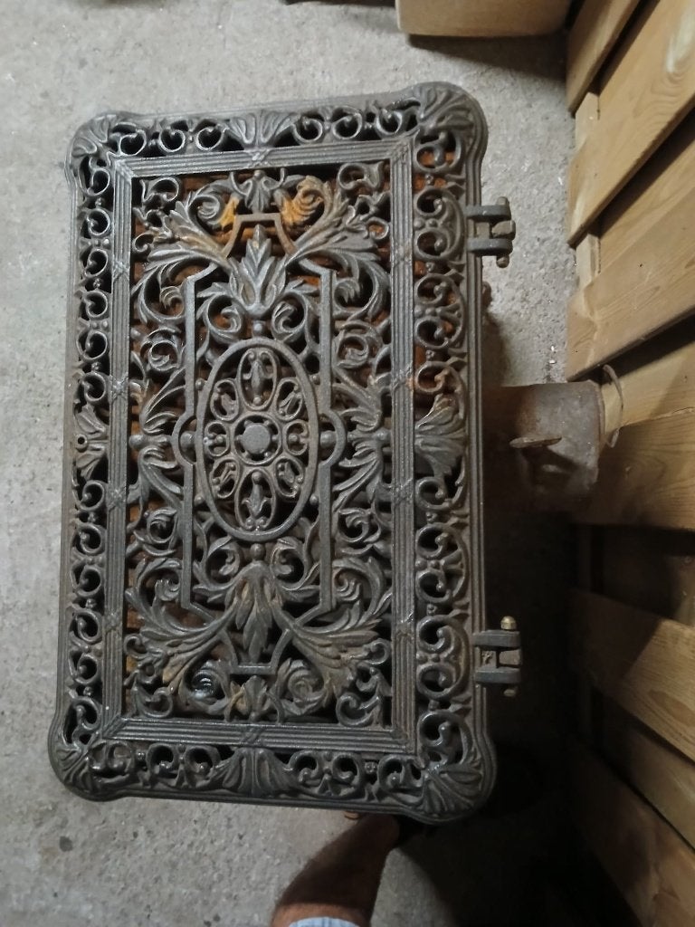 Oude kachel, Ophalen, Gebruikt, Vrijstaand, Hout