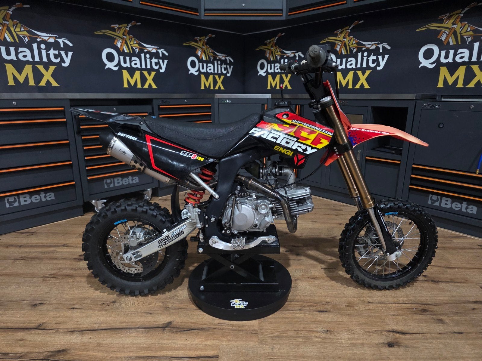 2x ycf Daytona pitbike 150cc en 190cc crosser pit bike, Nl, Gebruikt, Ophalen of Verzenden, Pitbike