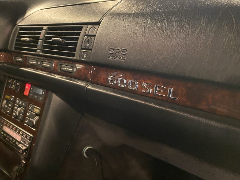 Mercedes-Benz S-Klasse S600 600SEL V12 W140 4-Zit (bj 1991), foto 10
