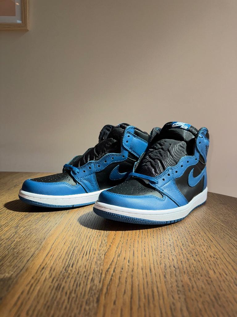 Air Jordan 1 High OG Dark Marina Blue US 8.5 EU 42, Blauw, Nieuw, Ophalen of Verzenden, Sneakers of Gympen