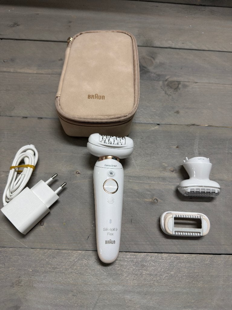 Braun Silk-épil 9 Flex – Elektrische Epilator, Zonnebank enkelzijdig, Minder dan 10 lampen, N.V.T., Nieuw