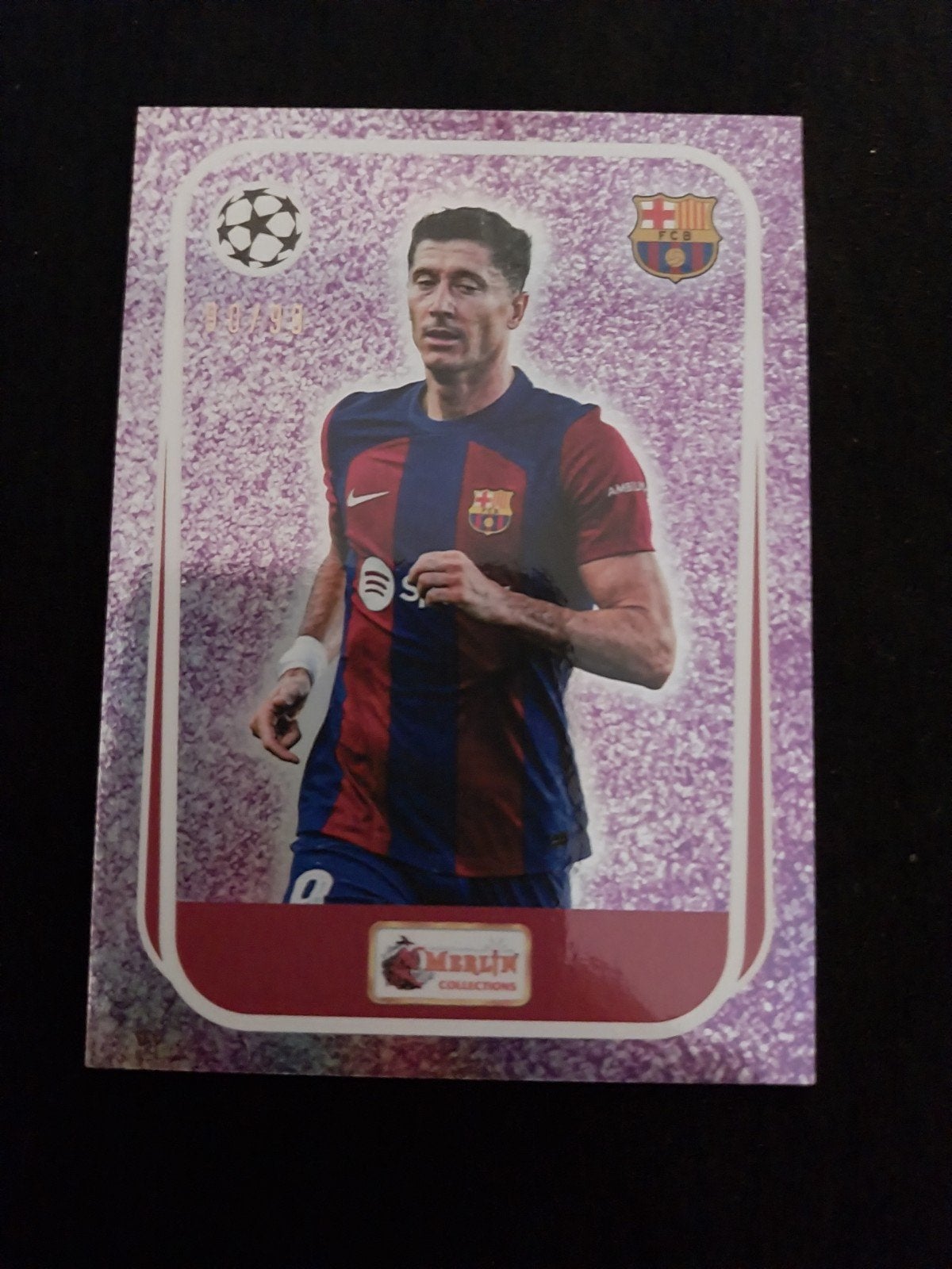 Robert Lewandowski Merlin Collections kaart 90/99, Verzamelen, Ophalen of Verzenden