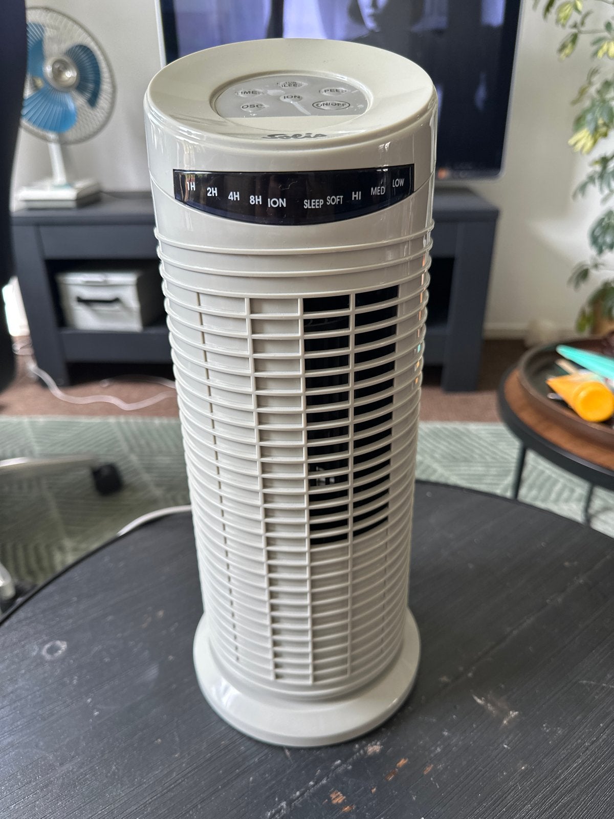 Solis Torenventilator Type 749 - Wit, Witgoed en Apparatuur, Ventilatoren, Ophalen of Verzenden, Gebruikt, Torenventilator