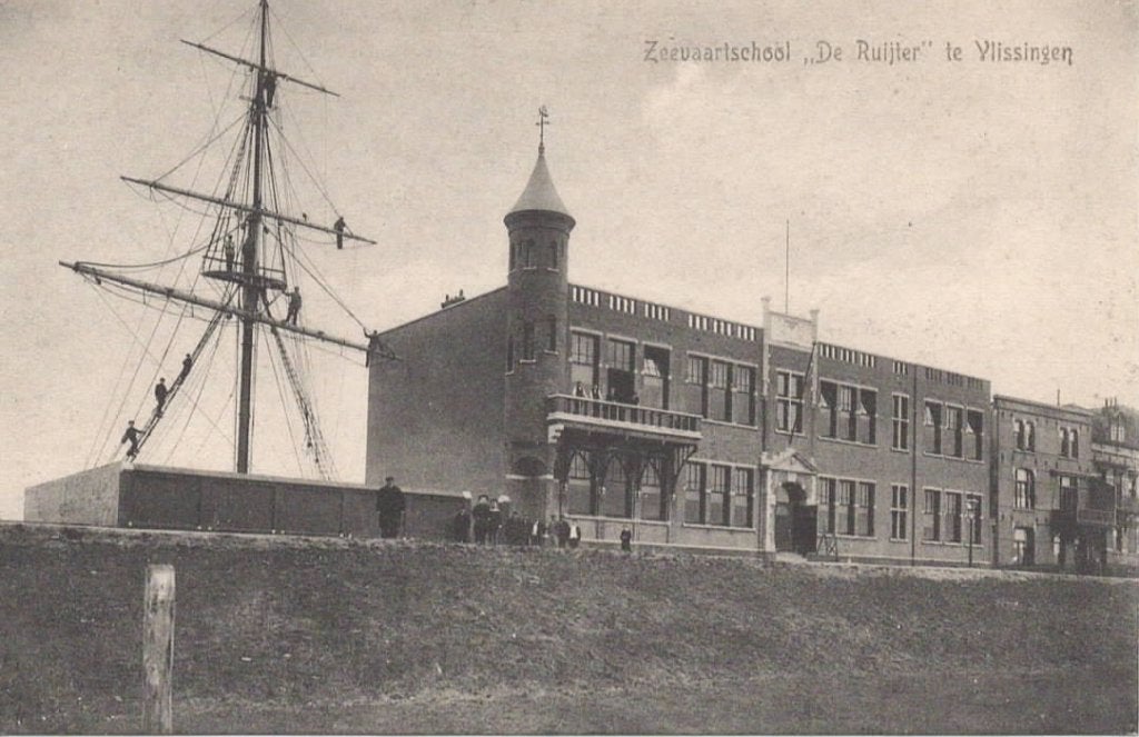 Vlissingen Zeevaartschool De Ruyter, Verzenden, Voor 1920, Ongelopen, Zeeland