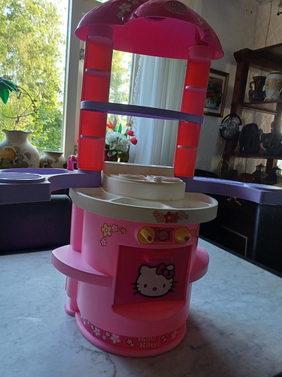 Keuken hello kitty, Ophalen