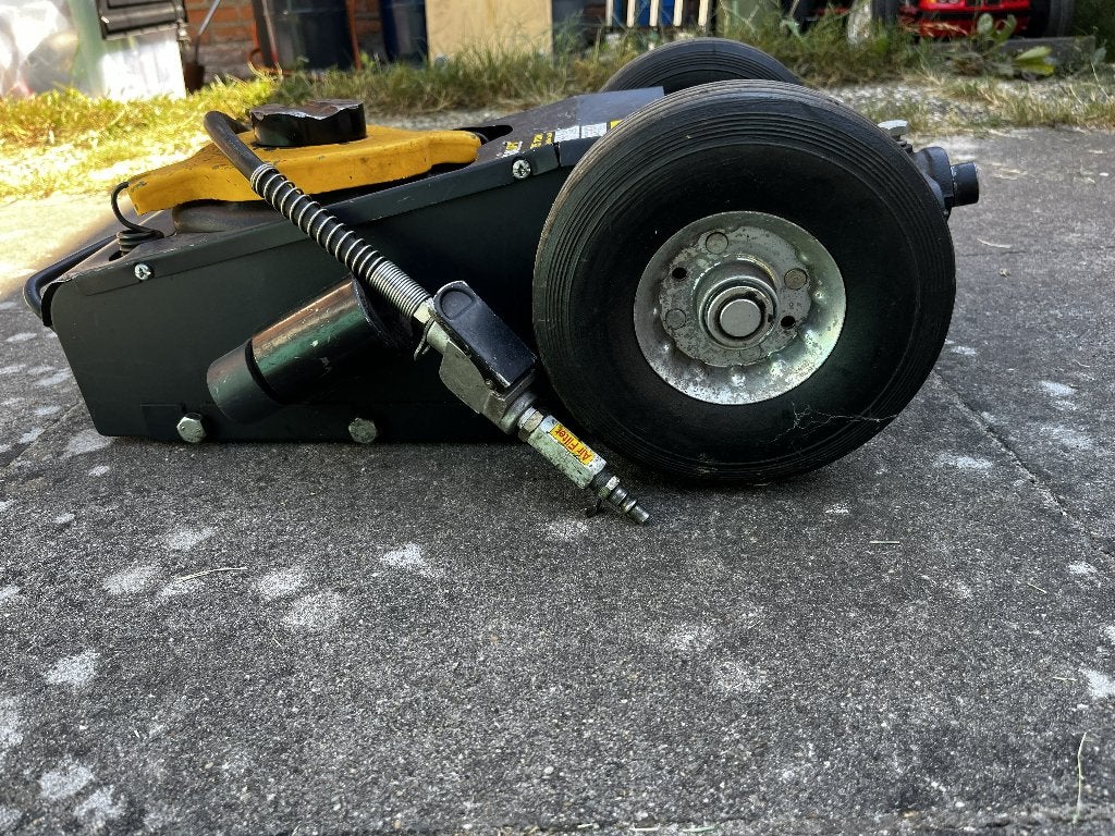 Omega Lift 20/35 ton luchthydraulische krik, Auto diversen, Krikken, Ophalen, Gebruikt, Hydraulisch, Garagekrik