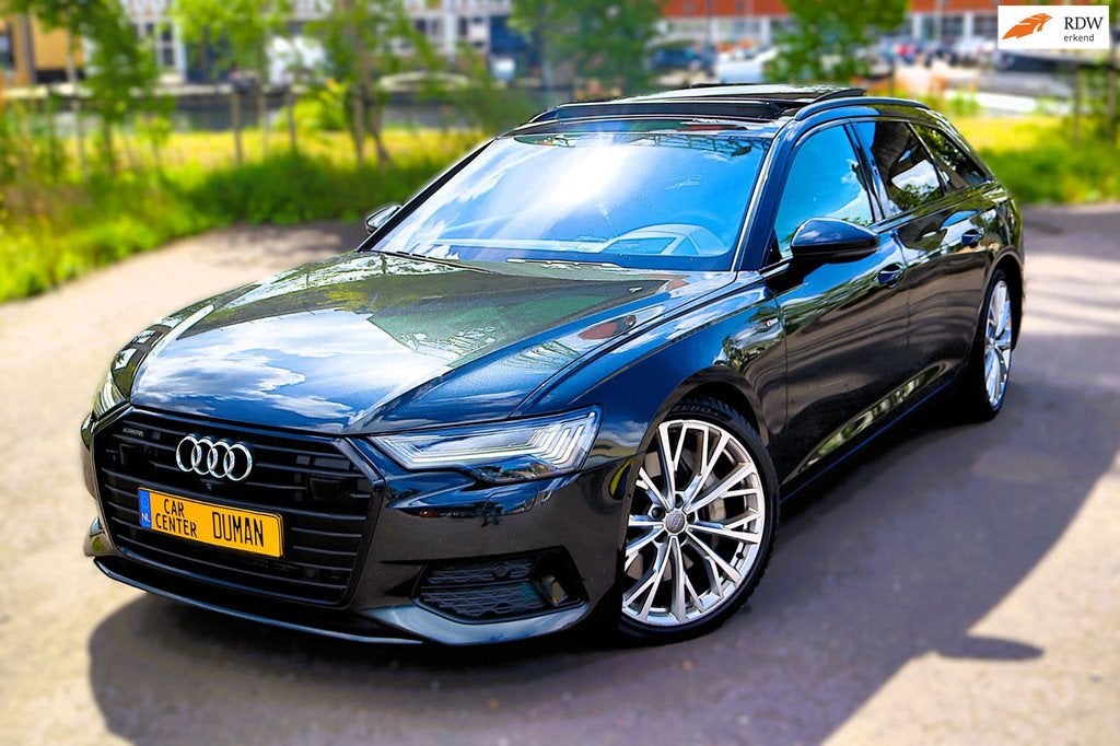 Audi A6 Avant 55 TFSI Quattro V6 3 x S Line Pano Leer vierwi, Auto's, Audi, Automaat, Gebruikt, 2995 cc, 2000 kg