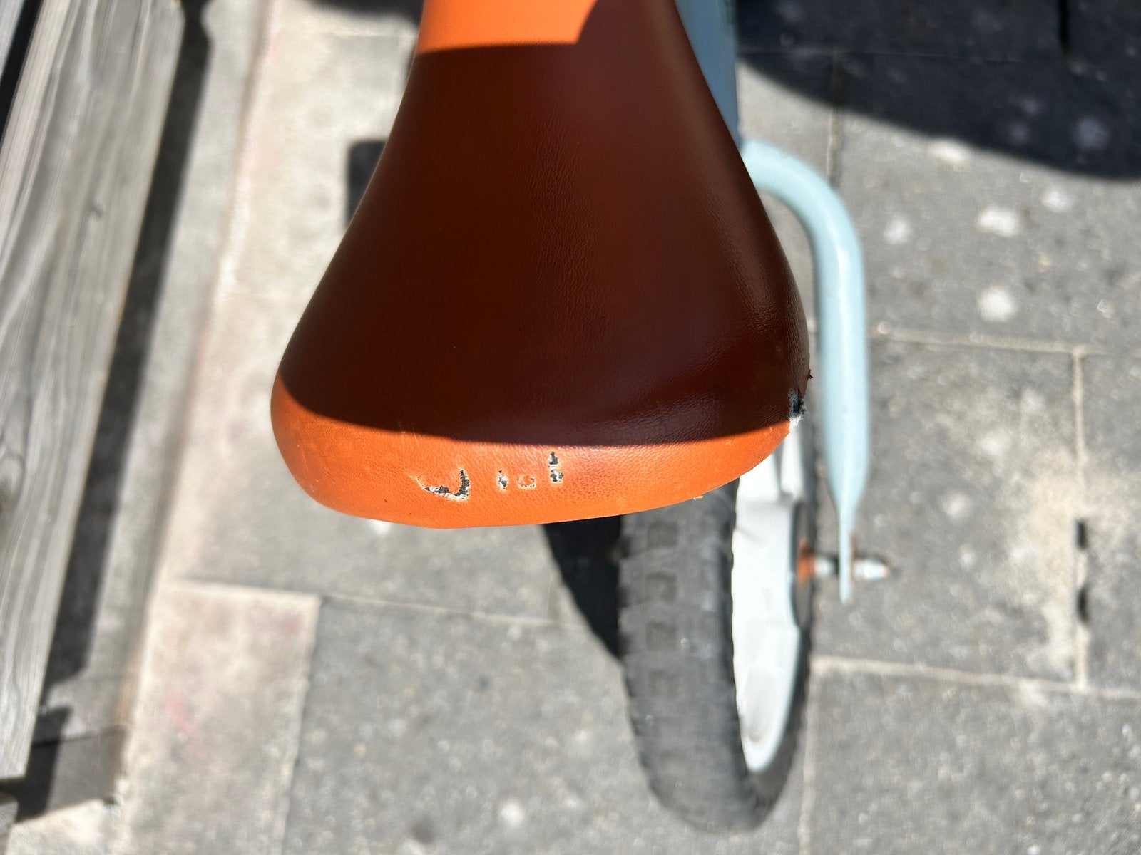 Oude loopfiets, Ophalen, Gebruikt, Loopfiets