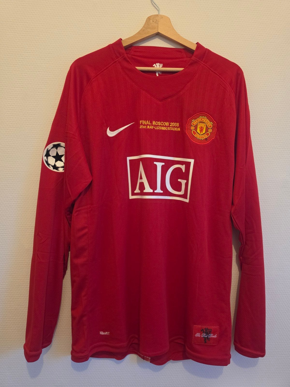 RONALDO Man United voebalshirt 2008 Retro, Ophalen of Verzenden, Nieuw, Shirt