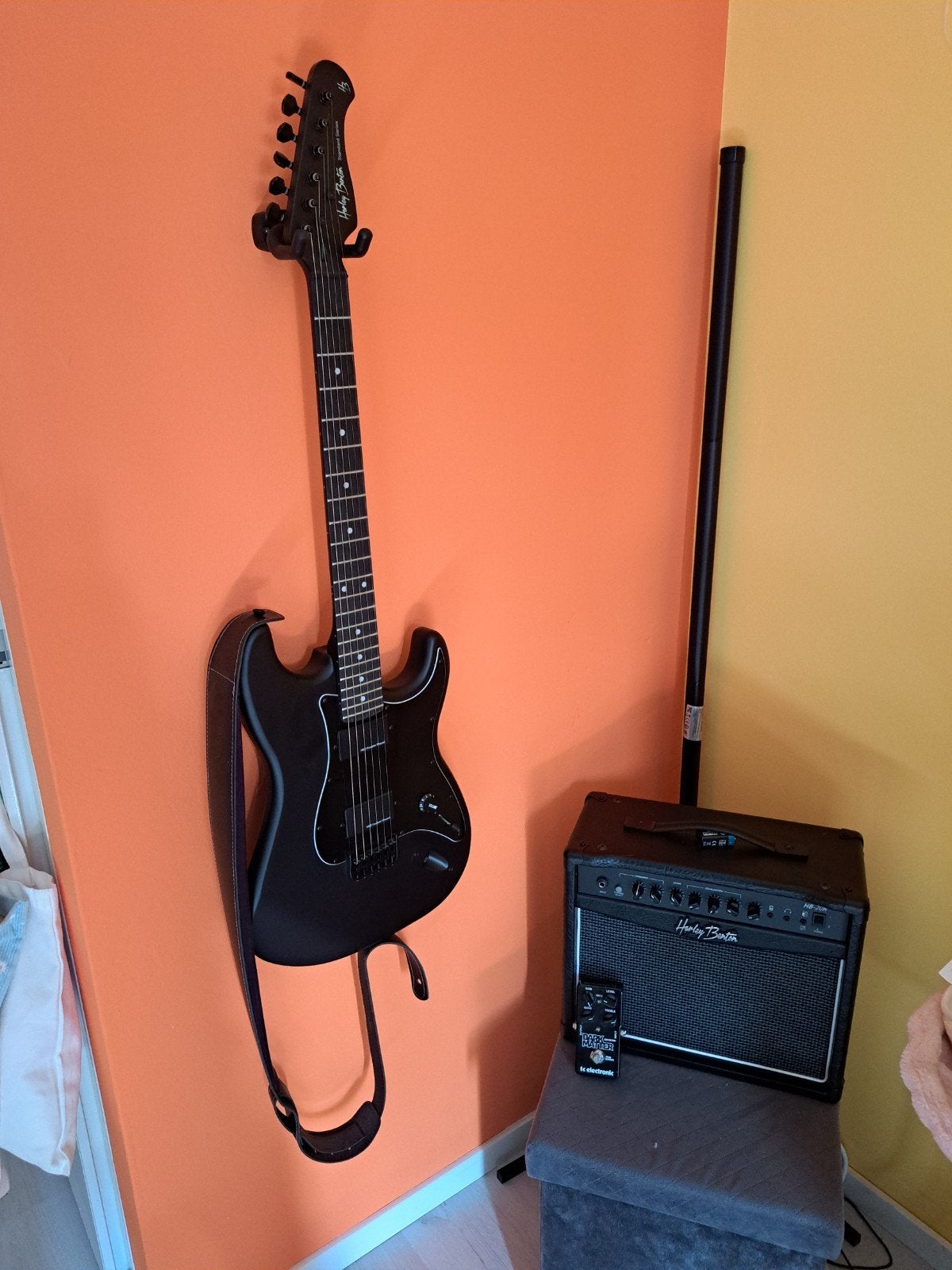Harley Benton Electrische gitaar - complete set