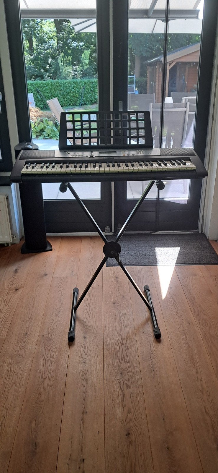 Yamaha digitale piano YPT-200, Ophalen, Gebruikt, Zwart, Digitaal