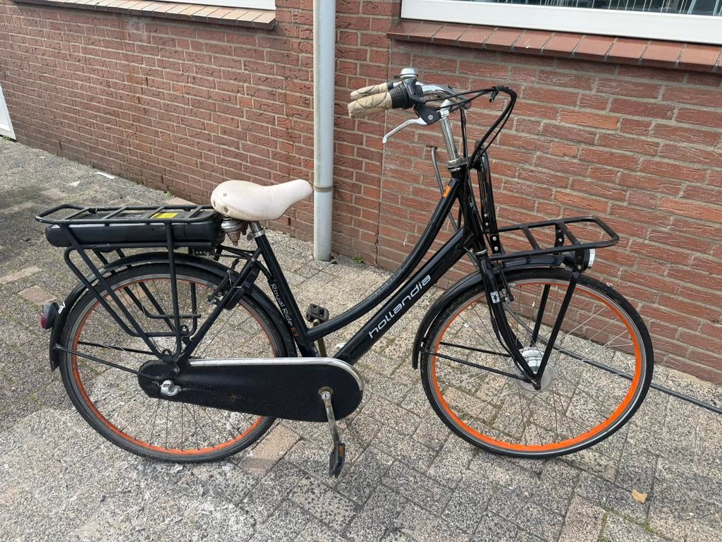 Hollandia Royal Ride E3 damesfiets, Fietsen en Brommers, Elektrische fietsen, Ophalen, Gebruikt, Overige merken