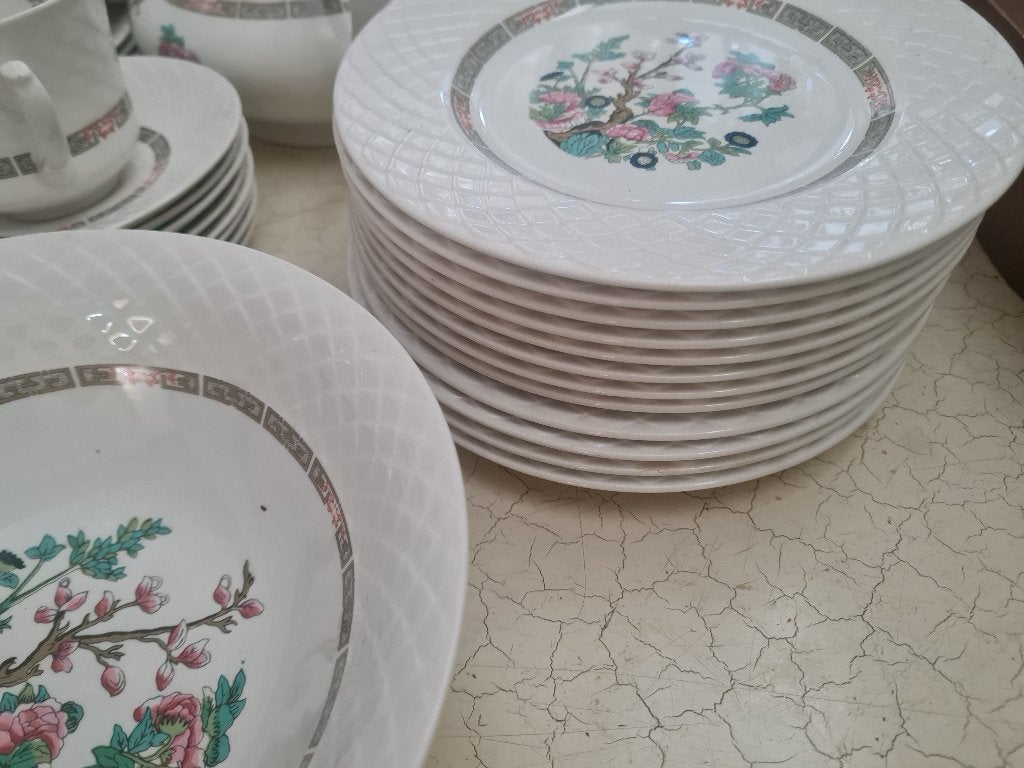 34-delig Wedgewood servies enoch, Heikant 21 Kaatsheuvel, Belle Vieille Brocante, Ophalen of Verzenden, Zo goed als nieuw