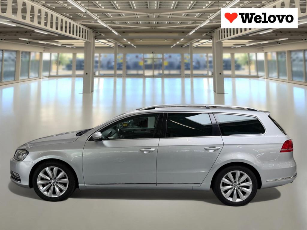 Volkswagen Passat Variant 2.0 TSI Highline pano dak/leer/sto, Auto's, Volkswagen, Euro 5, Gebruikt, Zwart, 4 cilinders
