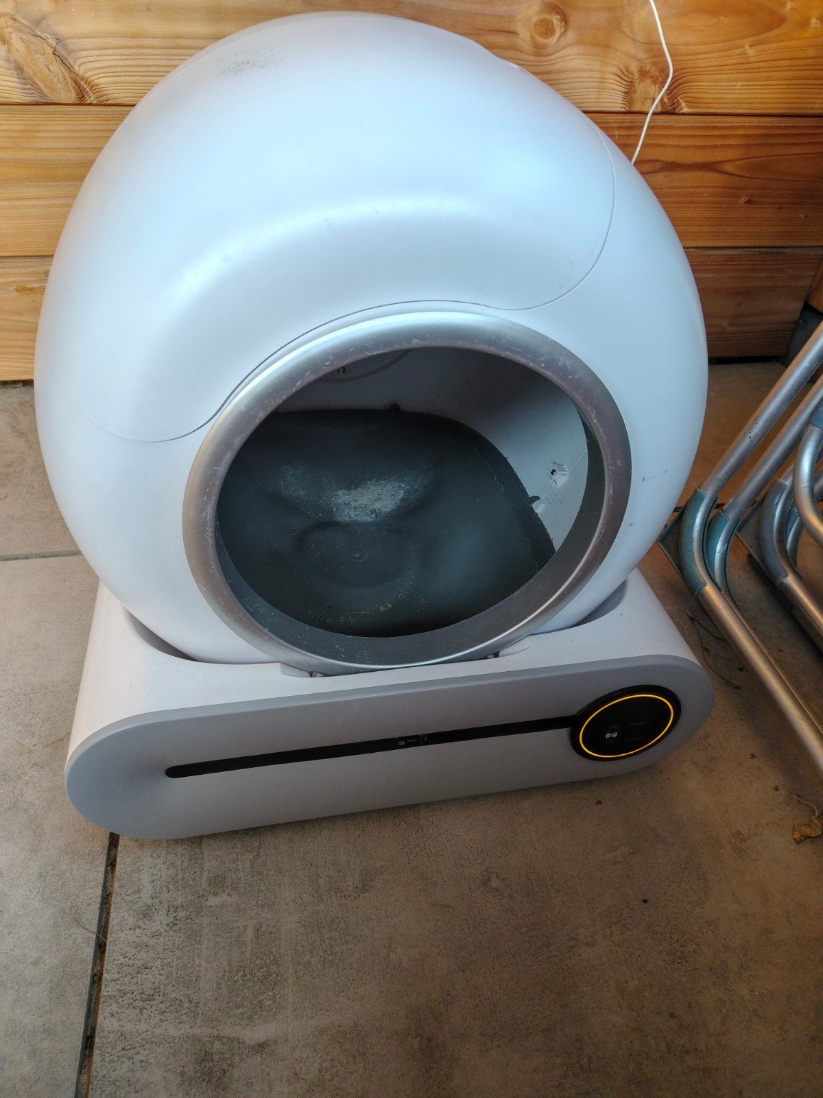 zelfreinigende kattenbak, Dieren en Toebehoren, Kattenbakken, Ophalen, Zelfreinigend, Zo goed als nieuw, Gesloten