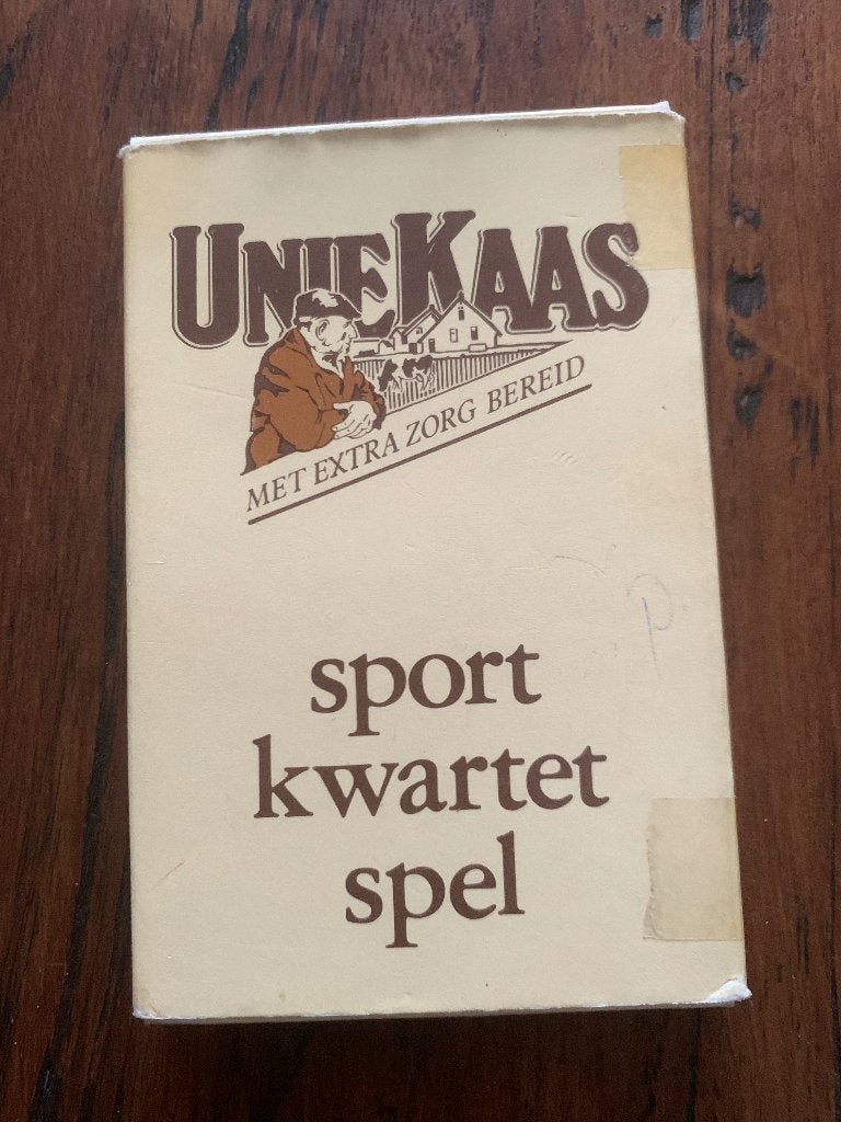 Uniekaas Sport Kwartetspel - Vintage Kaartspel Koeien