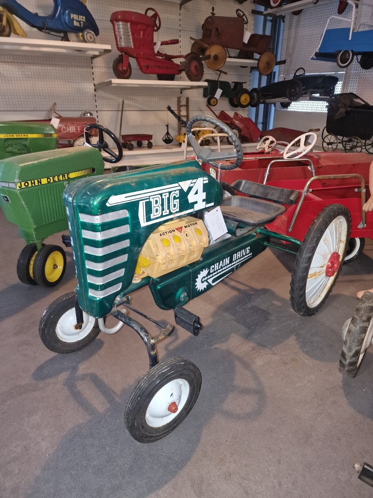 big 4 traptractor  met motor 1971