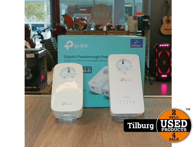 TP-Link AV1300 Wifi Extender | Nette staat | Met garantie, Computers en Software, TP-Link, Zo goed als nieuw, Support@tplink.com